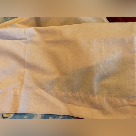 Vtg cotton blend pillowcase JCPenney Standard pink - Picture 4 of 8